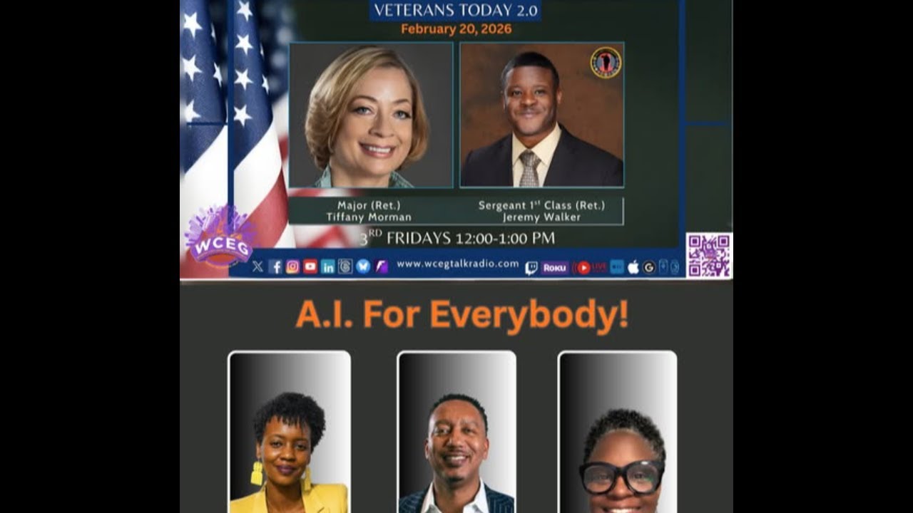 WCEG Veterans Today 2.0 hosts Jeremy Walker & Tiffany Morman.