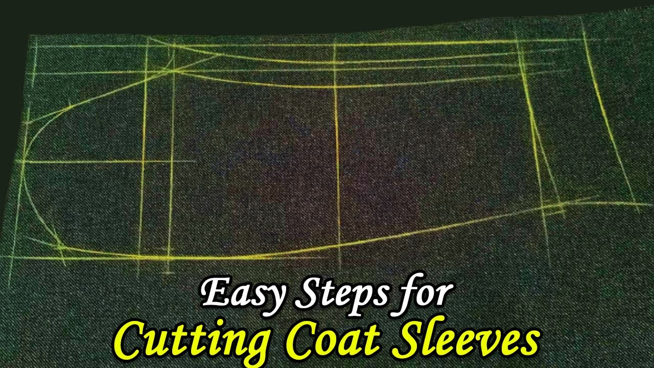 Get the Perfect Fit: Easy Steps for Cutting Coat Sleeves || Coat Ki Asteen Ko Kitna Loose Rakhen.