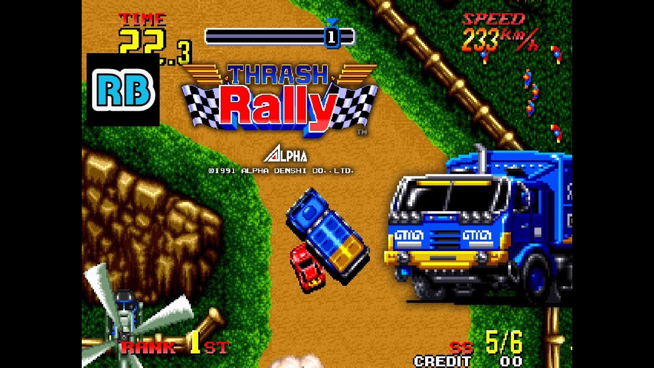 1991 [60fps] Thrash Rally Dakar ALL