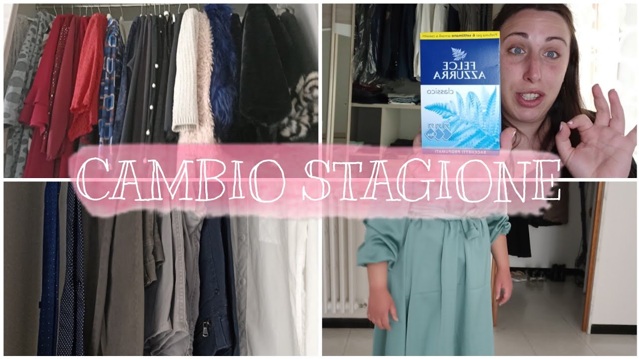 SUPER MEGA RIORGANIZZAZIONE DELL ARMADIO 👗👔 /CAMBIO STAGIONE