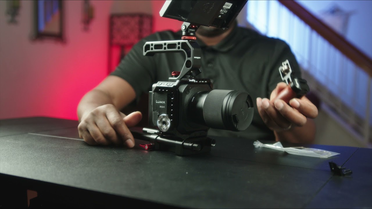 RIGGING MY PANASONIC BGH1, SMALLRIG CAGE & MORE