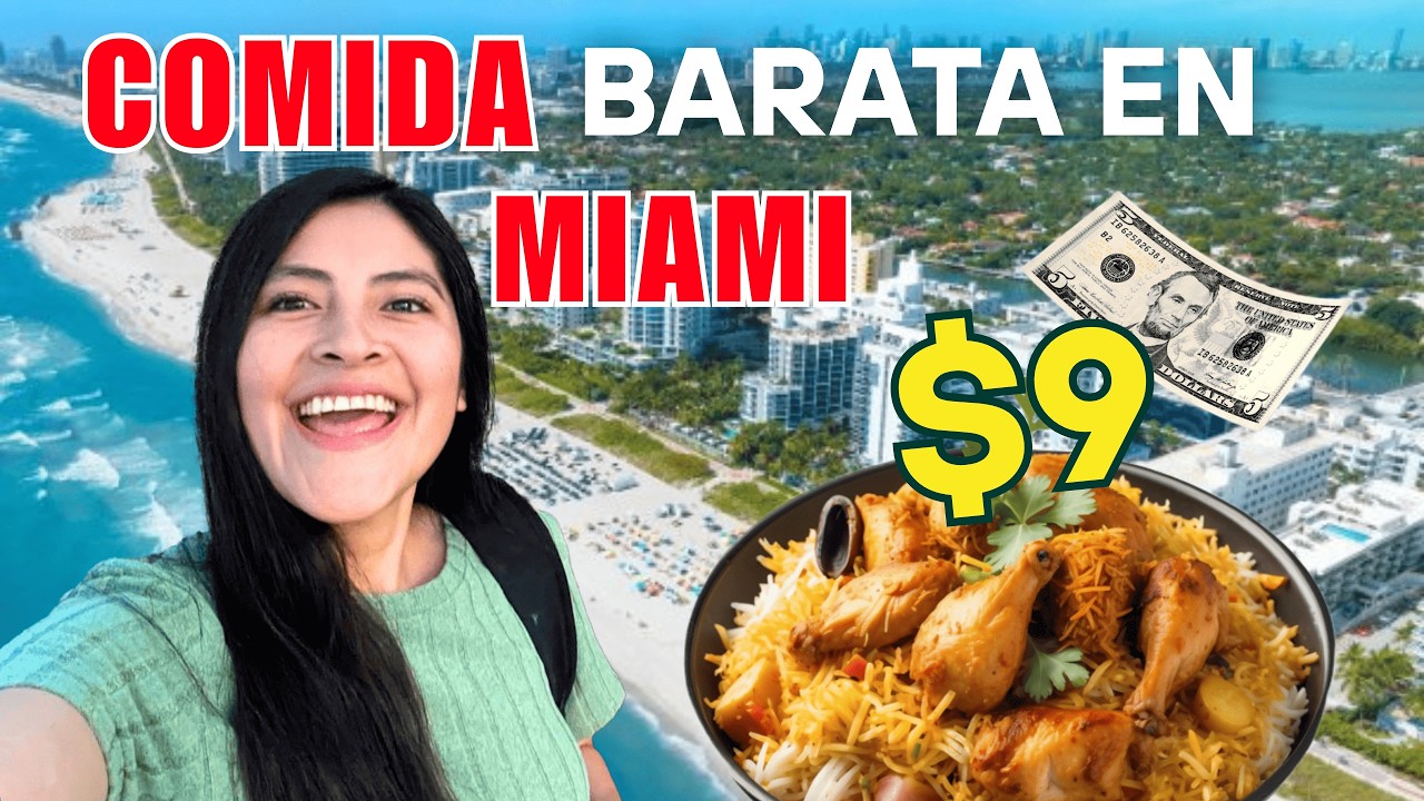 Almuerzo a $9 dólares en Miami