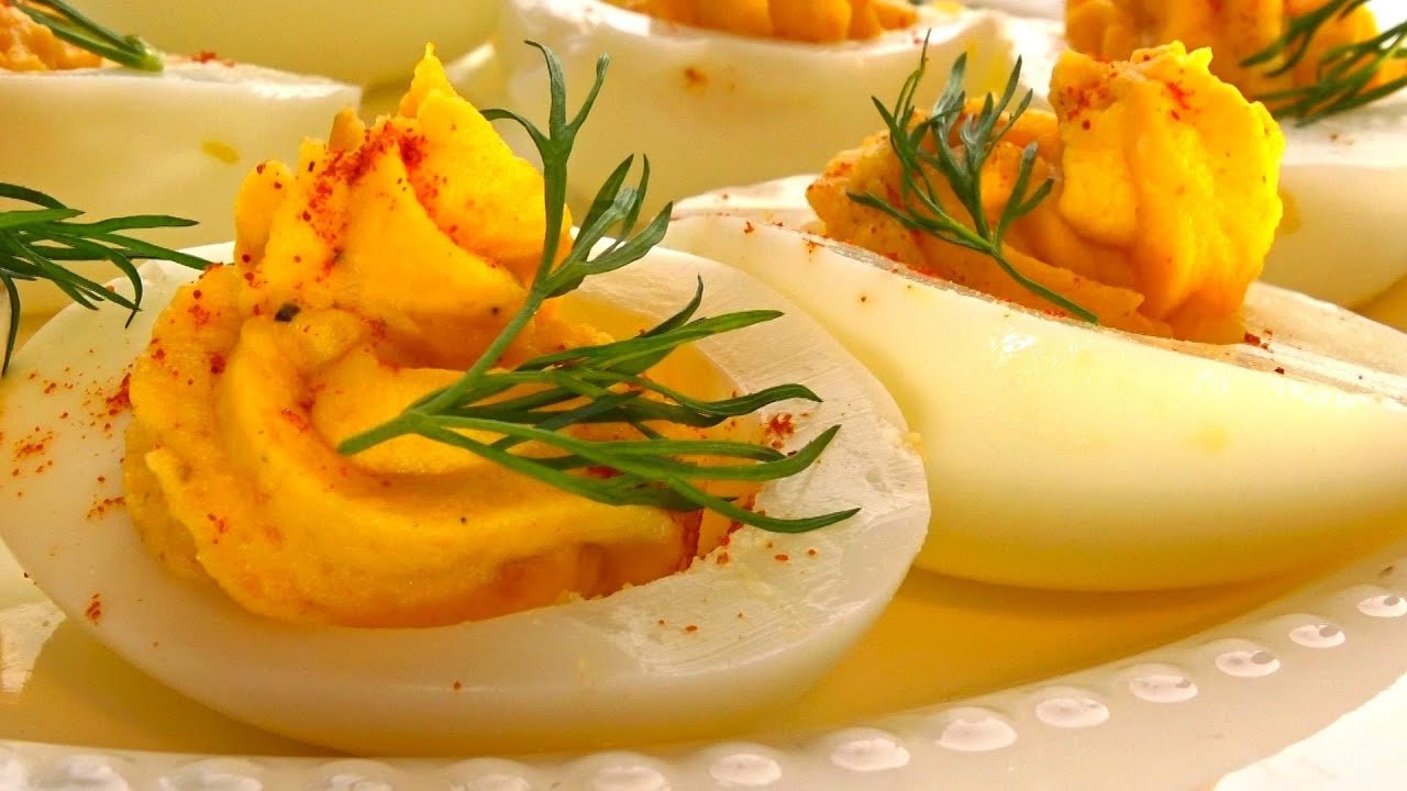 Фаршированные яйца. Devil eggs.