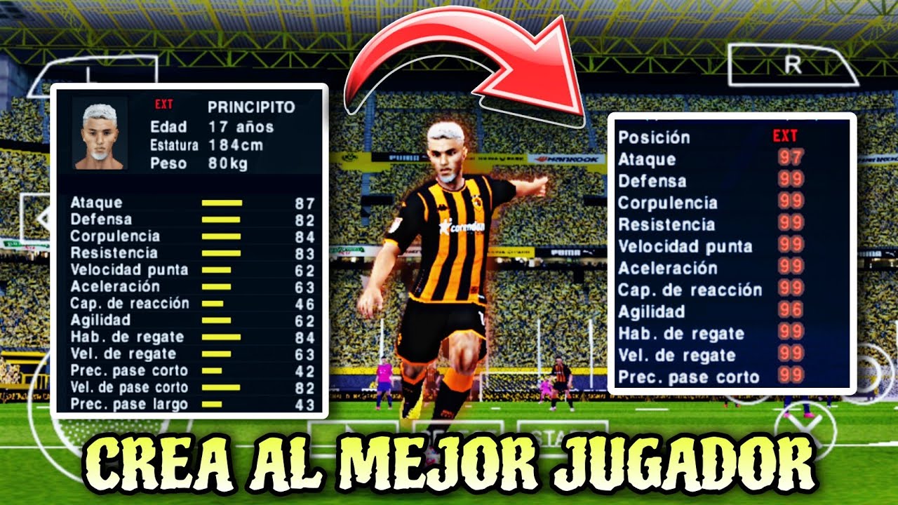 ✅Te enseño a crear al MEJOR JUGADOR | Ser Leyenda | Pes 2026 PPSSPP