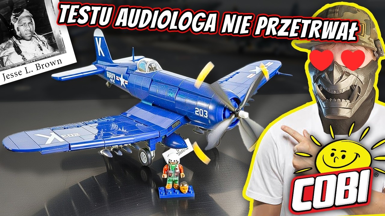 Jednak nie takie paancerne te samoloty :D - TEST COBI Corsair F4U