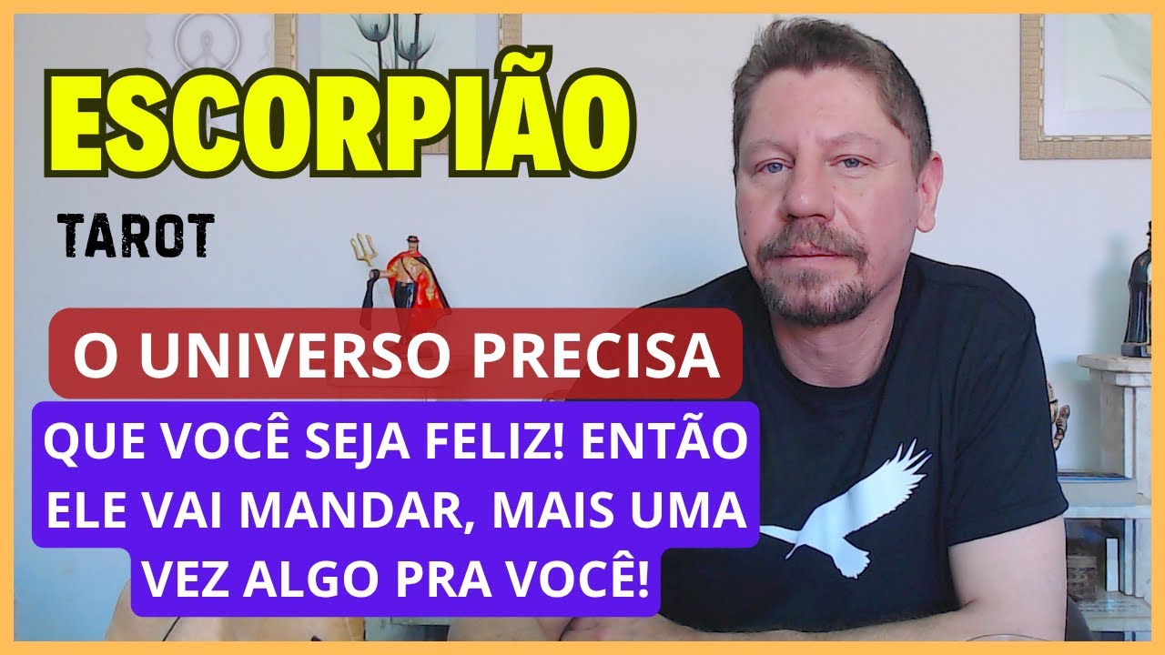 ESCORPIÃO ♏ O UNIVERSO ESTÁ MANDANDO UM RECADO IMPORTANTE!