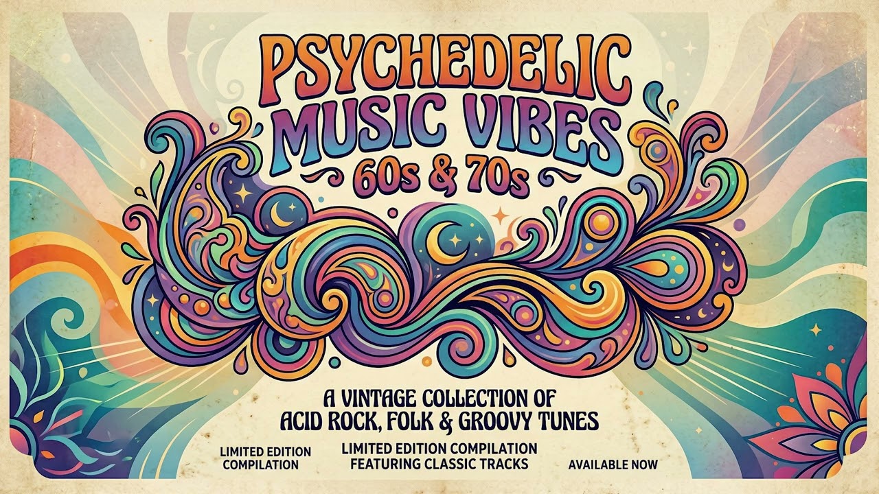 Psychedelic Music Vibes of the 60s & 70s 🌈