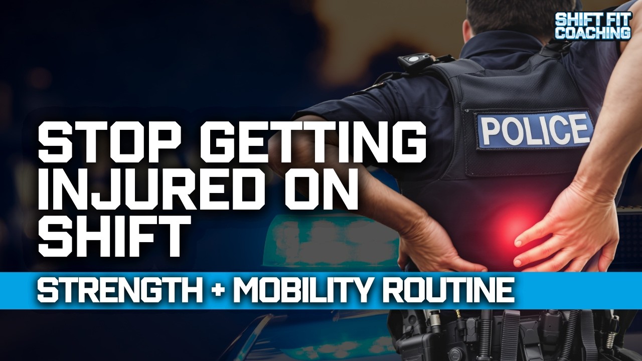 How Police Officers And Paramedics Can Prevent Injuries | Simple Mobility And Strength Routine