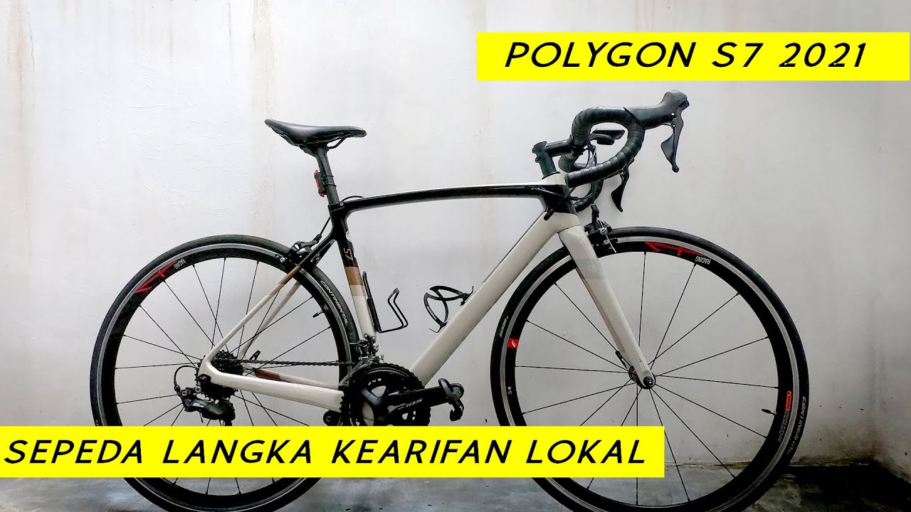 Sepeda Langka Kearifan Lokal Polygon s7 2021 | Road bike Indonesia