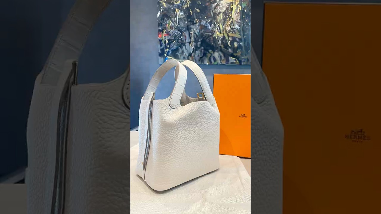 Unboxing Hermès Picotin Lock Touch Crocodile Bag
