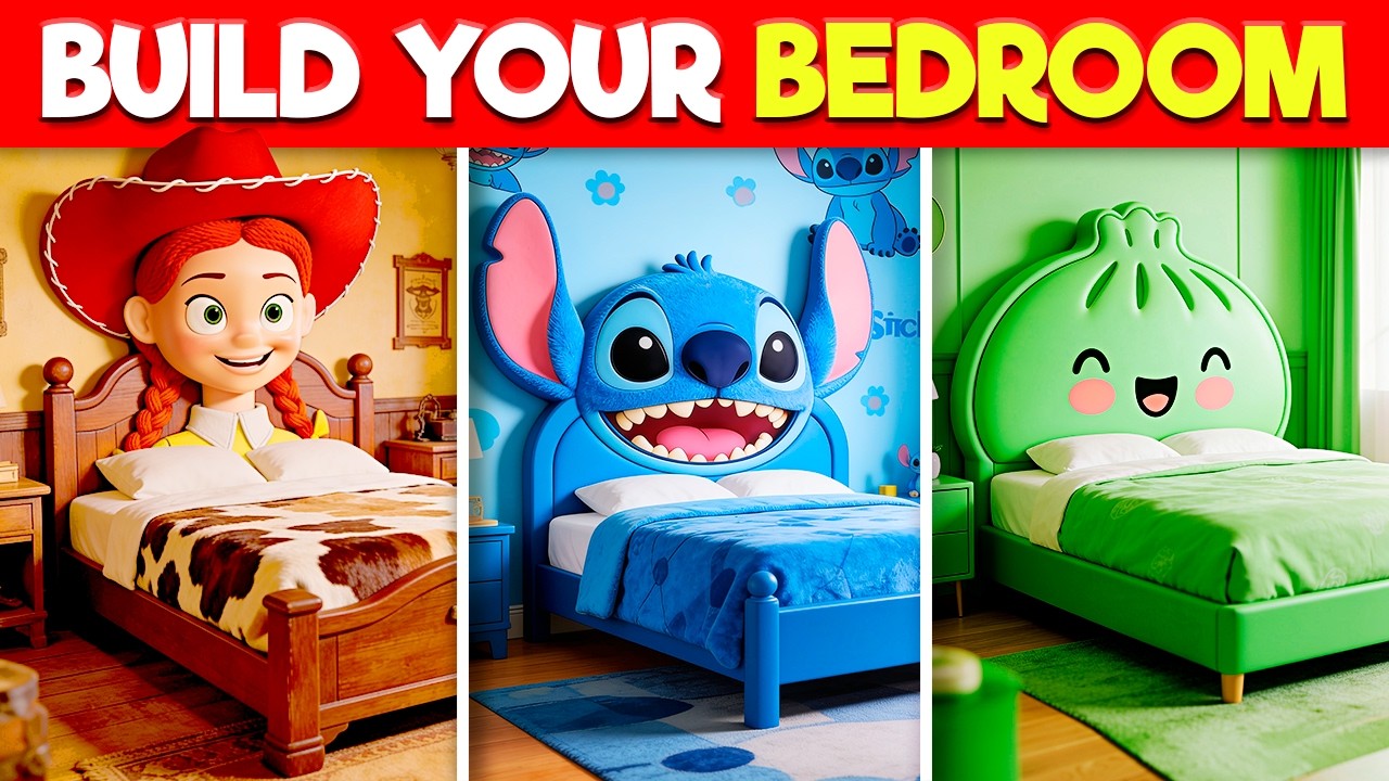 Build Your Dream Bedroom 🛏️❤️