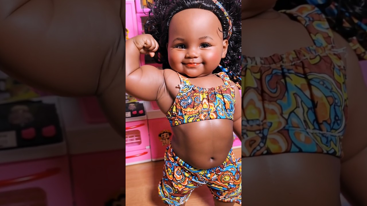 SatisFying With Unboxing Doll Kitchen Set Toys, ASMR Video