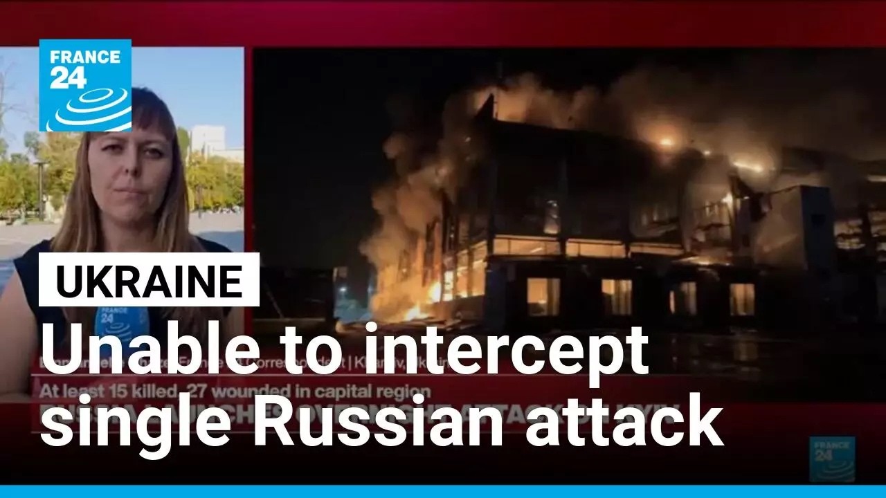 Russian barrage on Ukraine kills 15 &bull; FRANCE 24 English