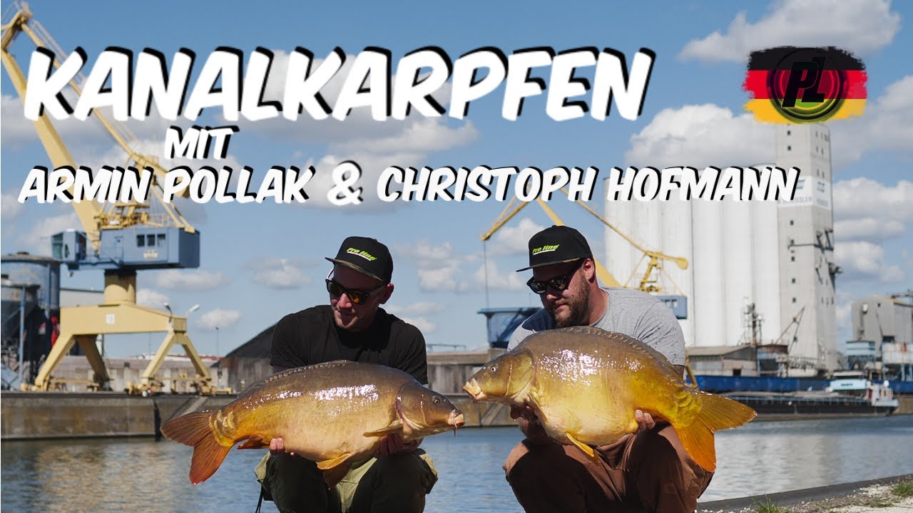 Karpfenangeln am Kanal mit Armin Pollak und Christoph Hofmann