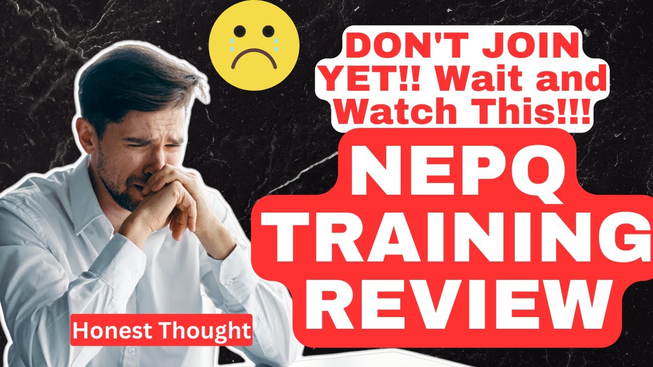 NEPQ Training Review (Jeremy Miner) - Can you become a pro sales closer with this.