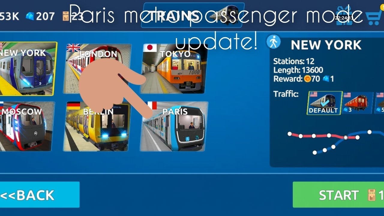 Subway Train simulator NEW ALPHA UPDATE 2026 new passenger mode in paris