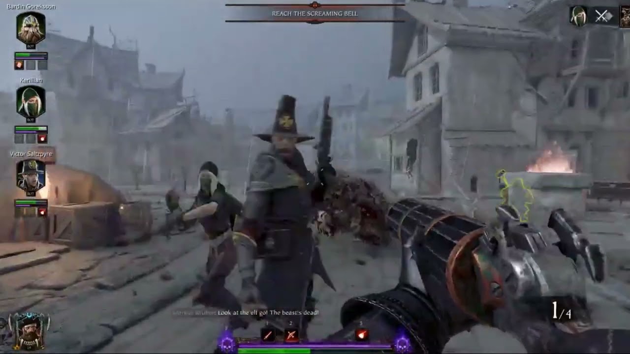 Warhammer Vermintide 2 Gameplay Act 2 Episode 2 The Screaming Bell