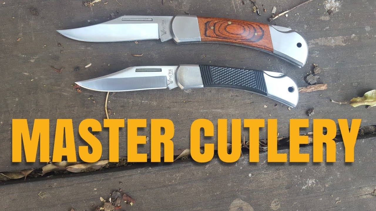 MASTER CUTLERY knife review video.