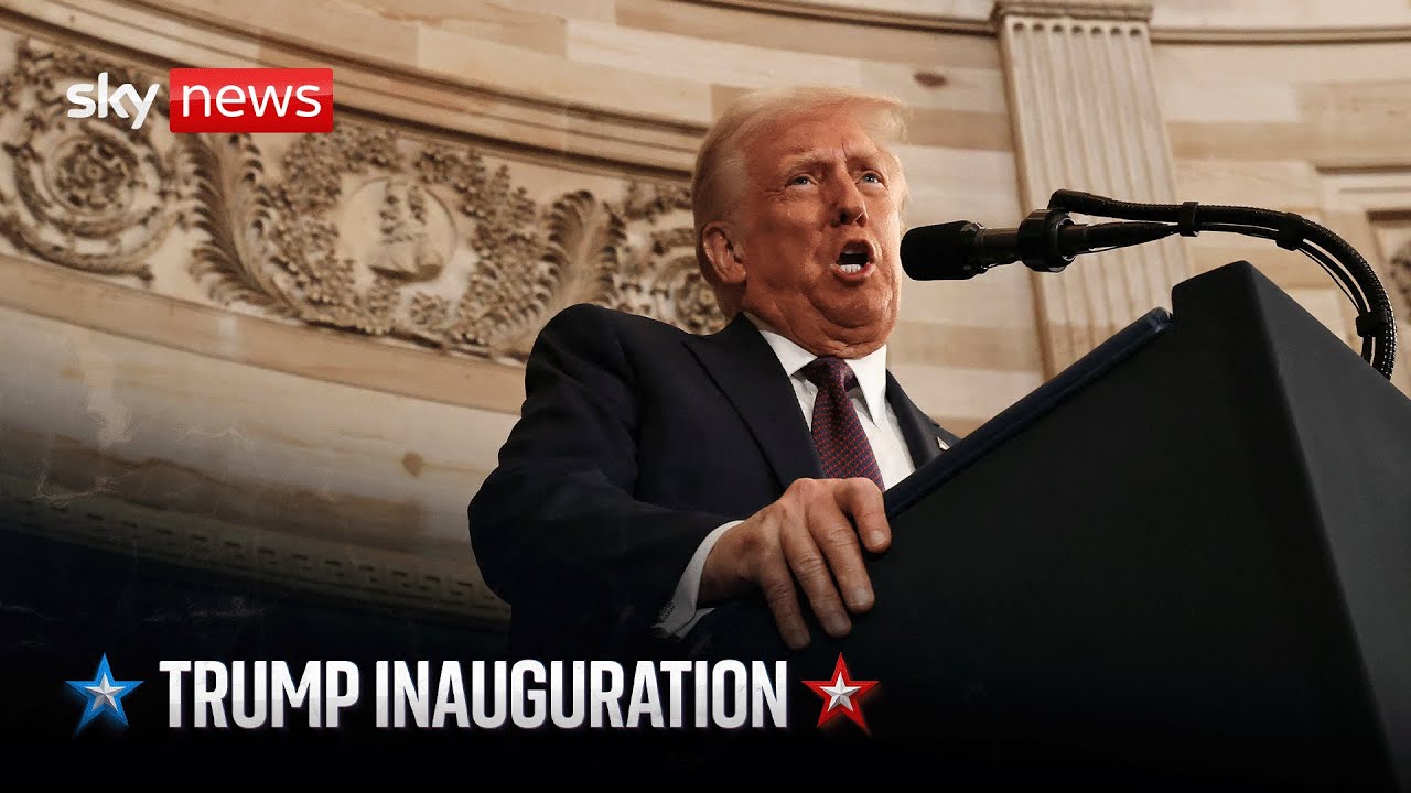 Дональд Трамп не сдерживается в своей исторической инаугурационной речи — смотрите полную запись ...