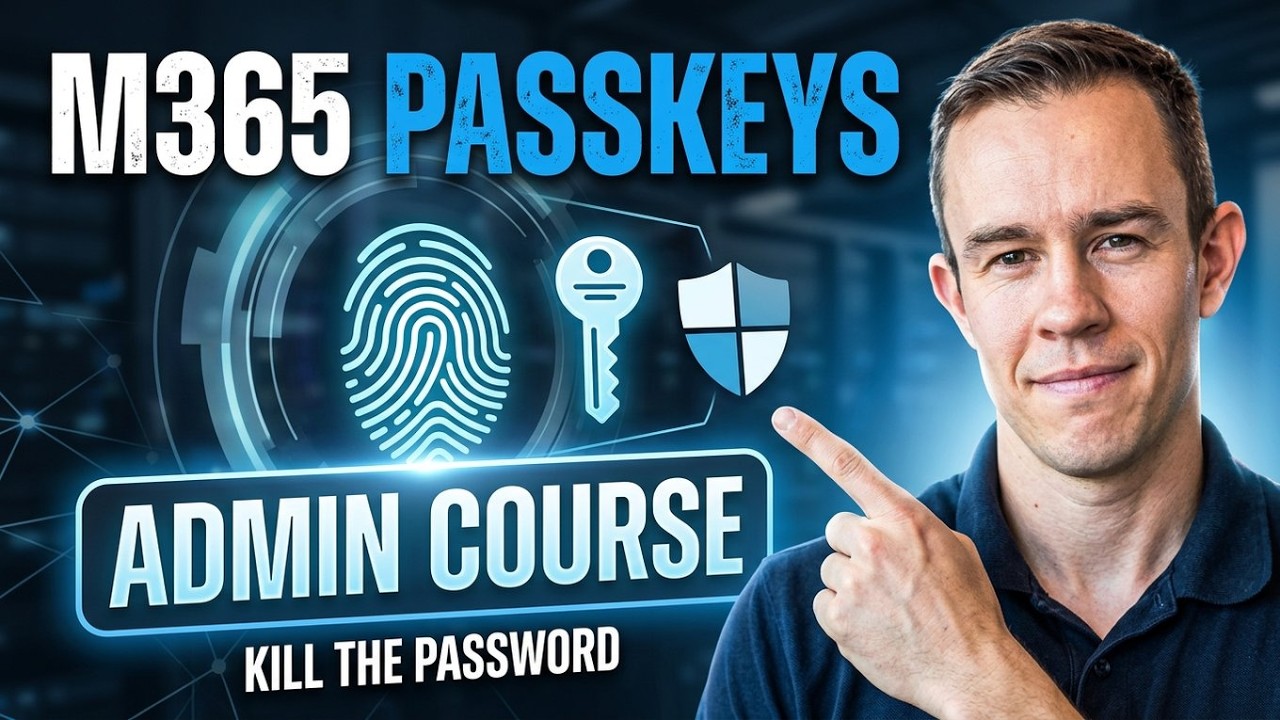 Passkeys в Microsoft 365 (полный курс для администраторов)