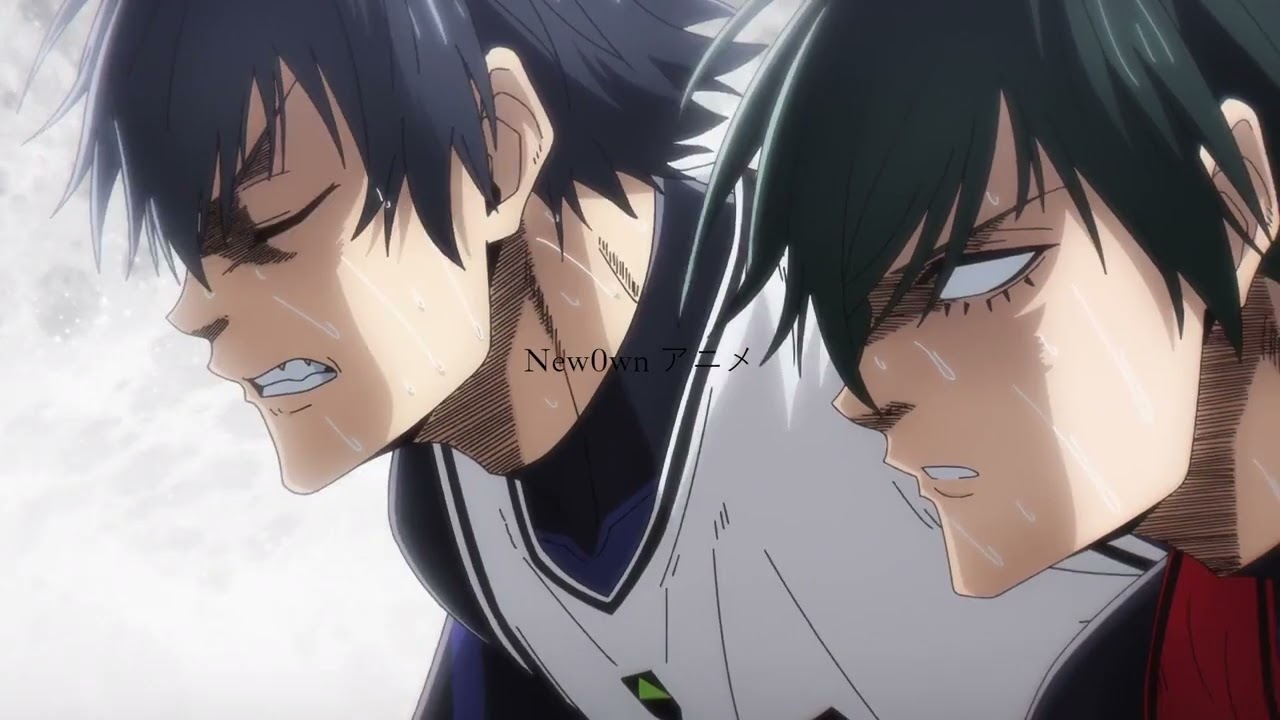 Isagi devours Rin 😈 Isagi back-heel Shot! | Blue Lock Episode 22