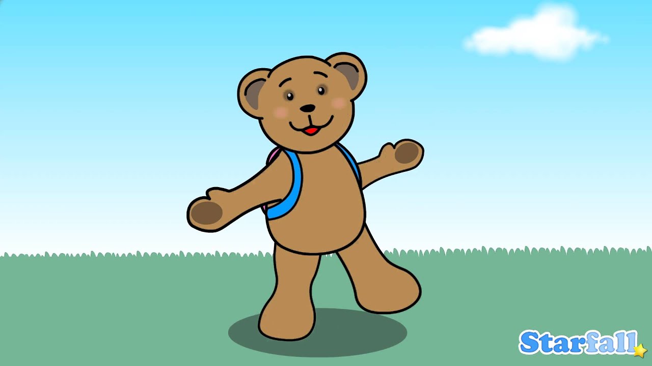 Teddy Bear, Teddy Bear &mdash; a Starfall&trade; Movie from Starfall.com