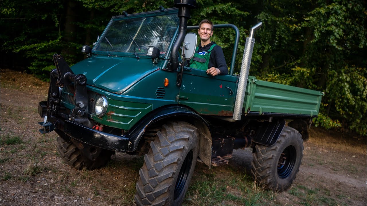 Unimog 406 Agrar Cabrio im Wald | Unimog Vorstellung