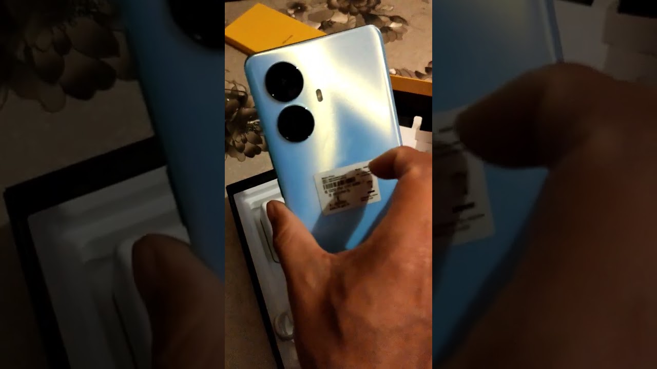 Realme 10 pro plus # unboxing# curved display # Nebula blue colour