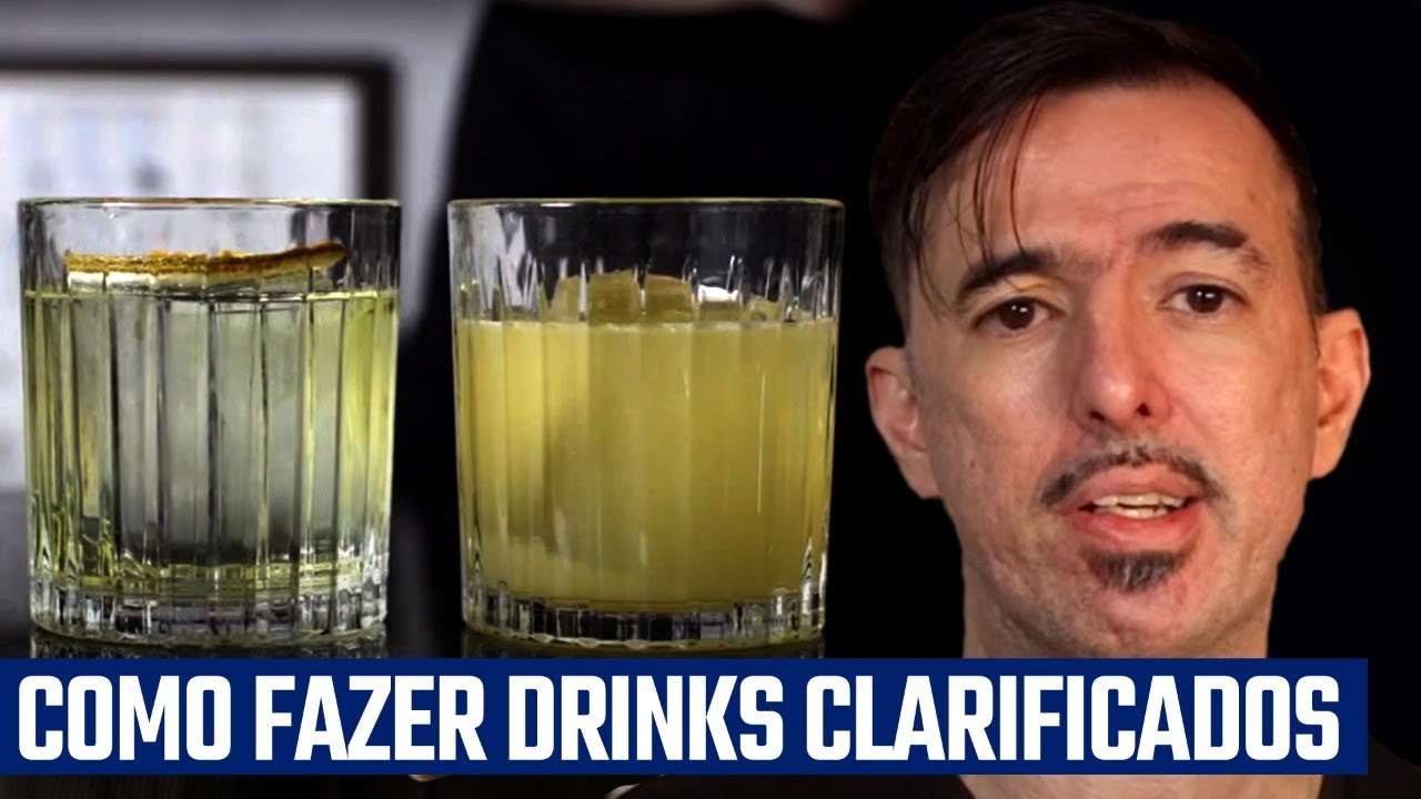 Como fazer DRINKS CLARIFICADOS | Tudo que voc&ecirc; precisa saber | RAFAEL MARIACHI