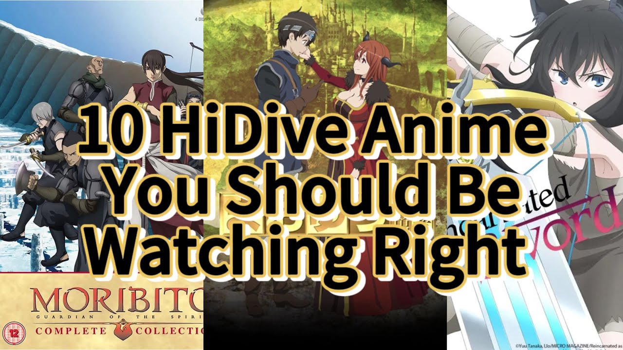 10 HiDive Anime You Should Be Watching!