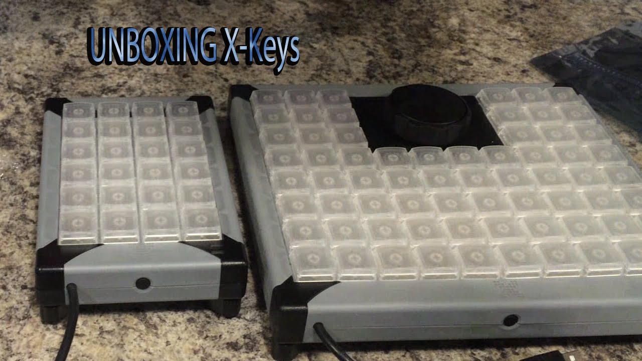 Unboxing of several PI Engineering X-Keys