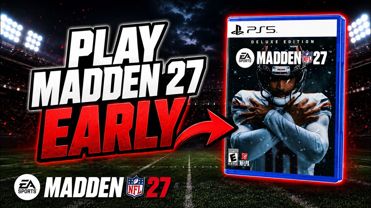 Как начать играть в Madden 27 РАНЬШЕ ВСЕХ! Получи ранний доступ раньше остальных!