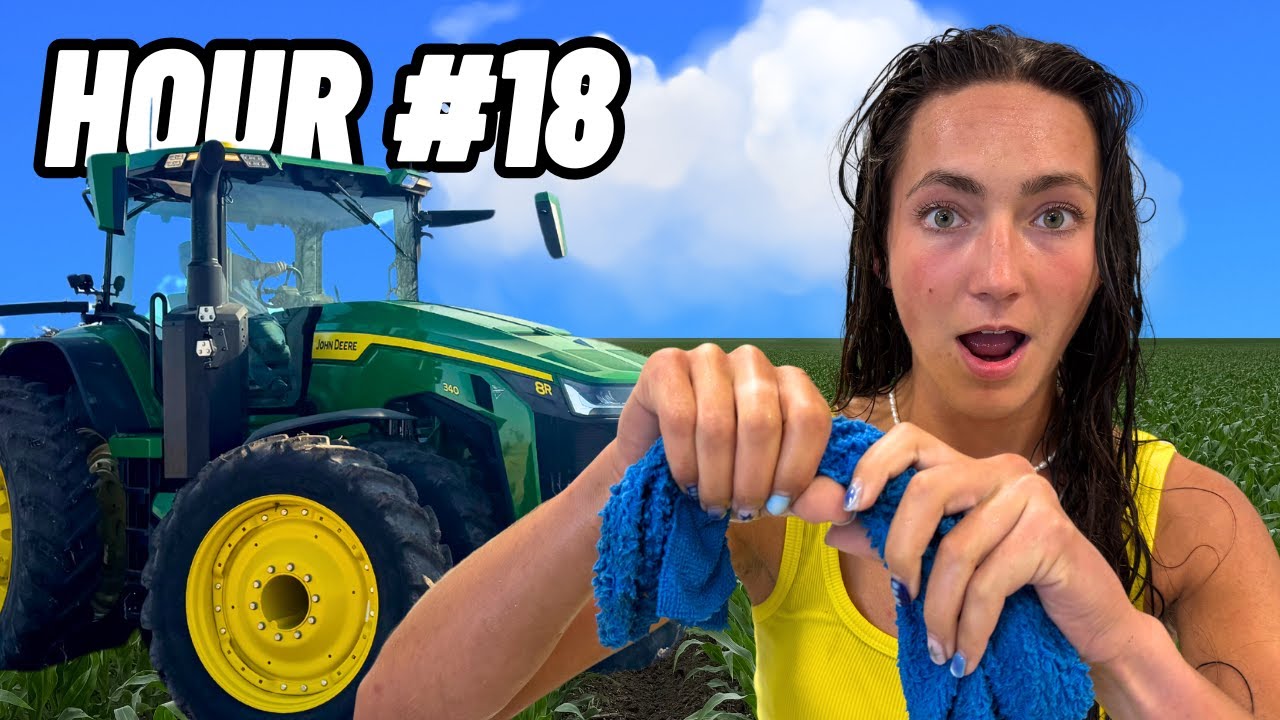 Trying To Drive A Tractor For 24 Hours