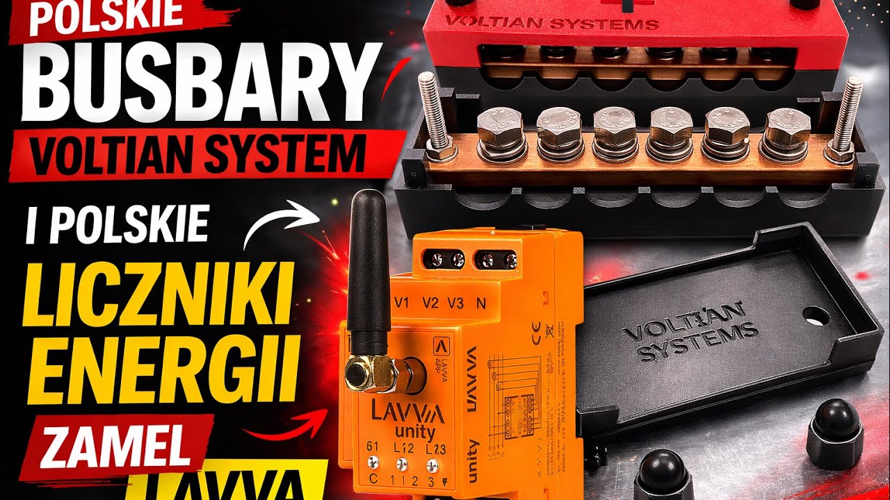 🇵🇱 Polska Jakość w Rozdzielni! Busbary Voltian Systems i Licznik Energii Zamel LAVVA