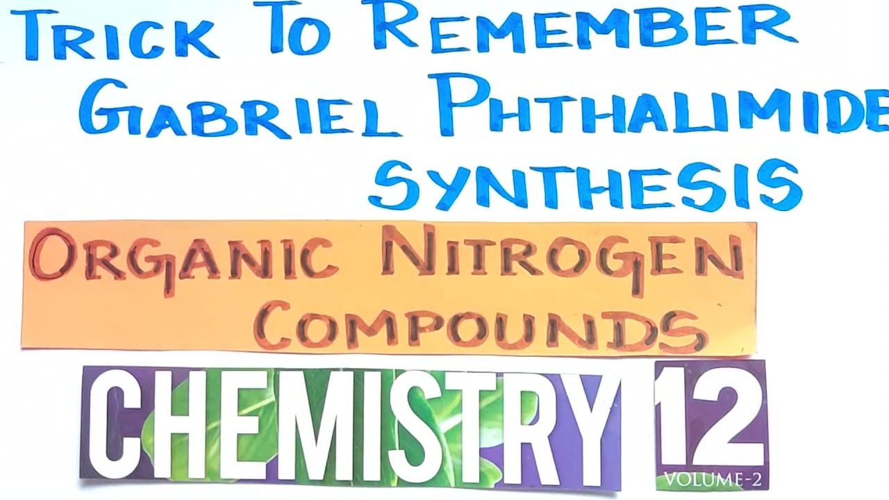 Trick to remember GABRIEL PHTHALIMIDE SYNTHESIS/Explanation in Tamil/Class 12