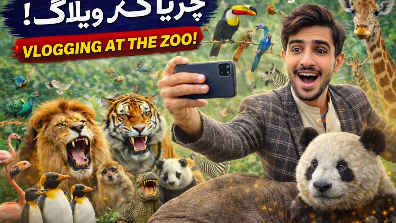Visit Zoo in Holiday | Holiday Zoo Visit Vlog | زو کی سیر چھٹی کے دن | Amazing Animals & Birds Zoo 