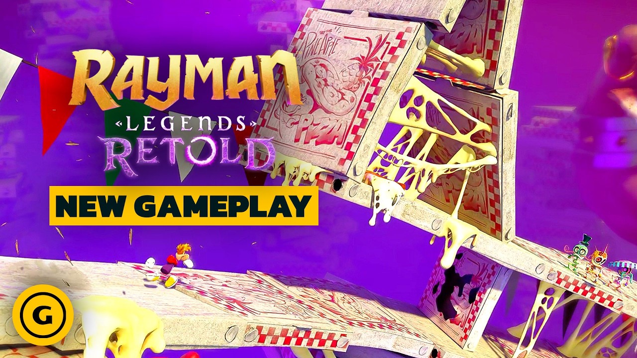 Rayman Legends Retold - 10 Minutes of New Gameplay