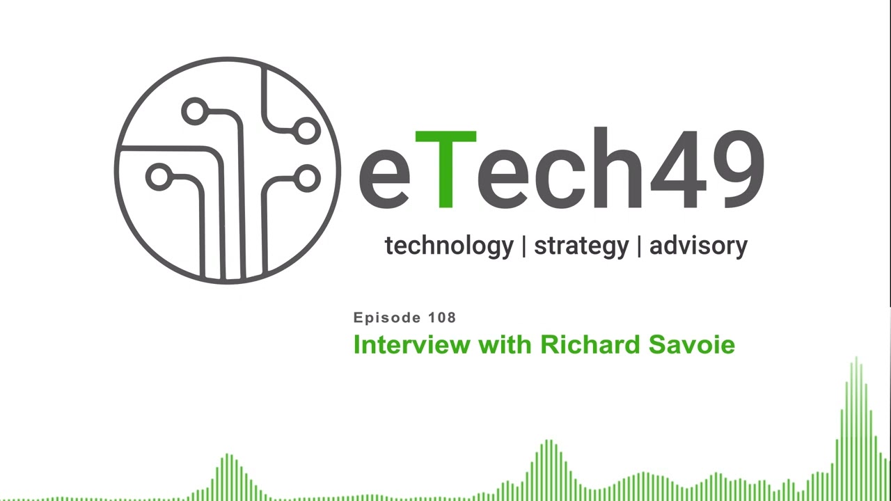 #108 |  Driving Efficiency with AI &ndash; Interview with Richard Savoie, CEO of Adiona Tech