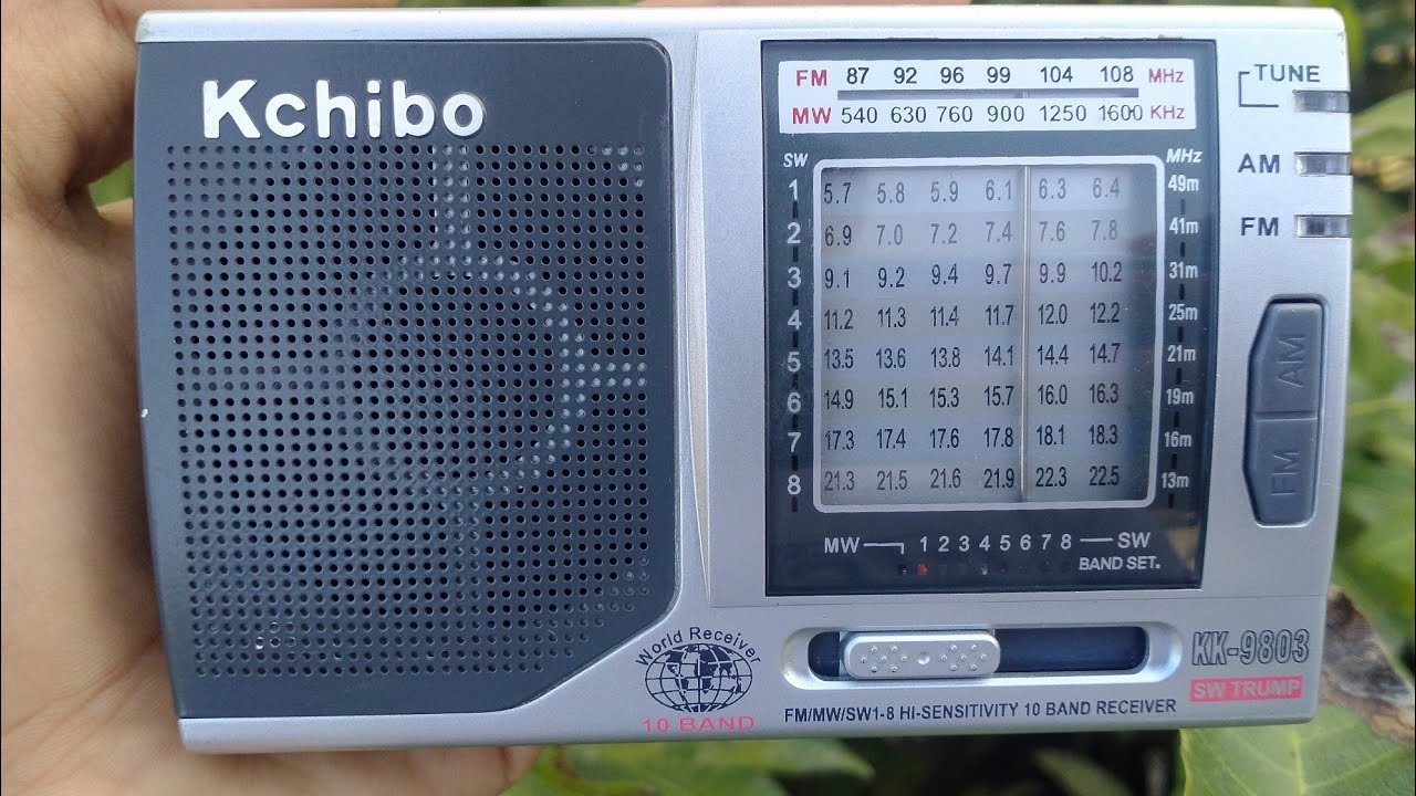 Repairing Kchibo KK-9803 10 band radio repair and diagnosis,repair radio,Kchibo,MW/SW/FM