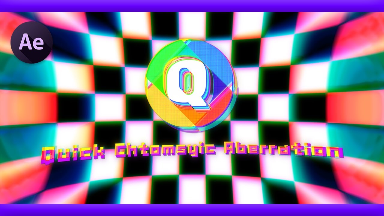 【After Effects《無料》】色収差を簡単に追加・調整できるプラグイン『Quick Chromatic Aberration 3』を紹介!!