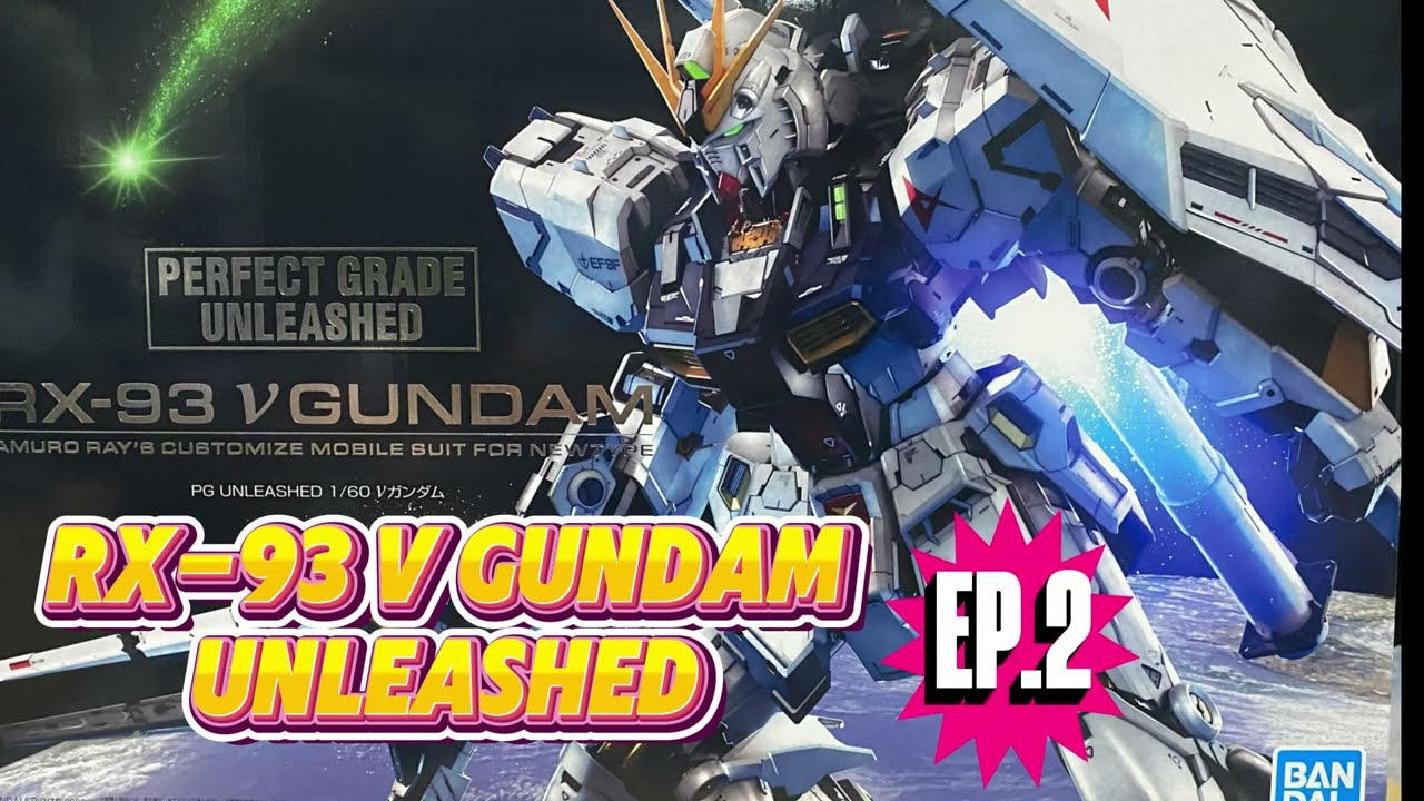RX-93 V GUNDAM PERFECT GRADE UNLEASHED EP.2 #BANDAI
