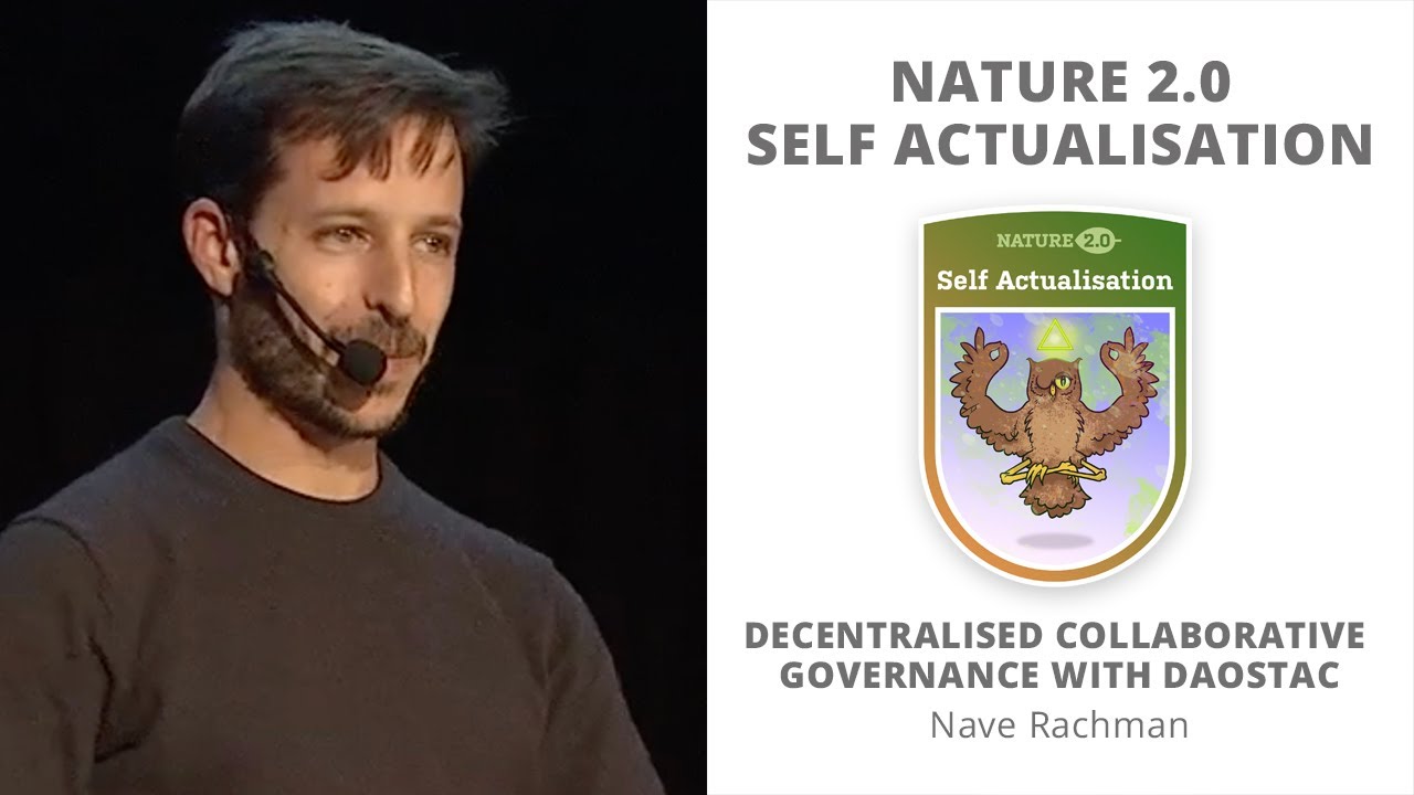 Decentralised collaborative governance with DAOstack - Nave Rachman | Self actualisation
