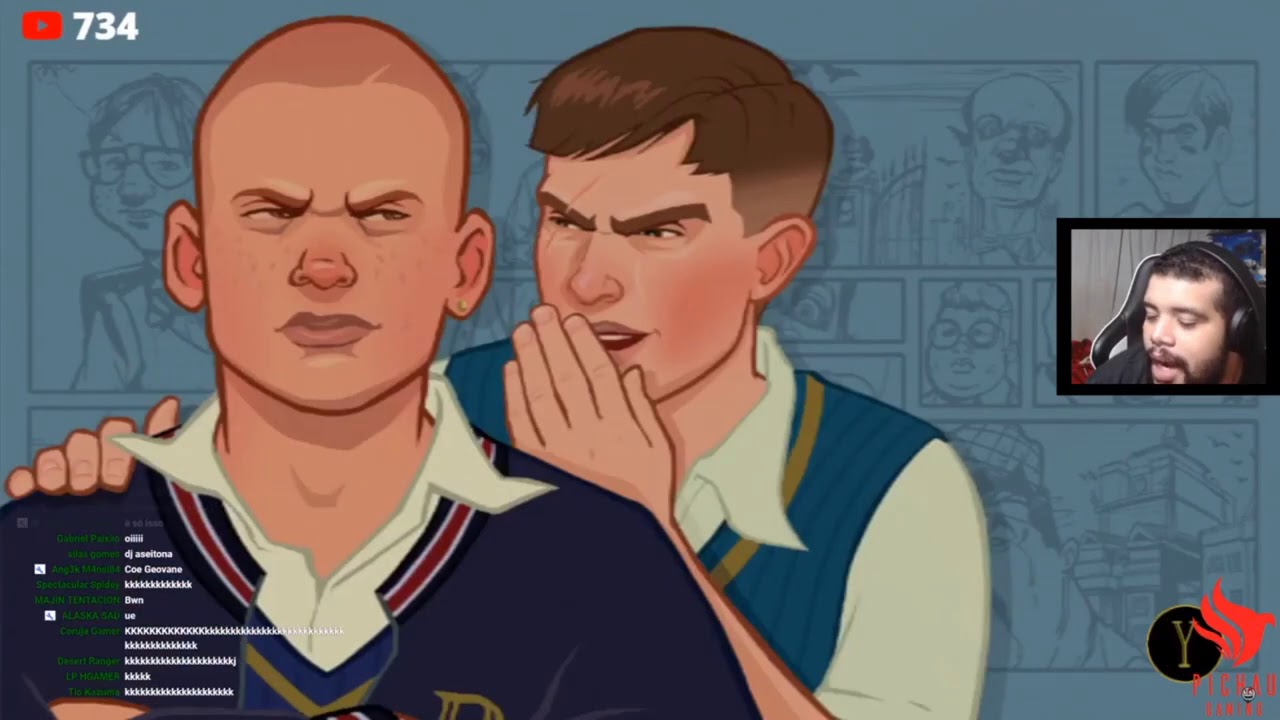 Luan Gameplay Live Jogando Bully #3