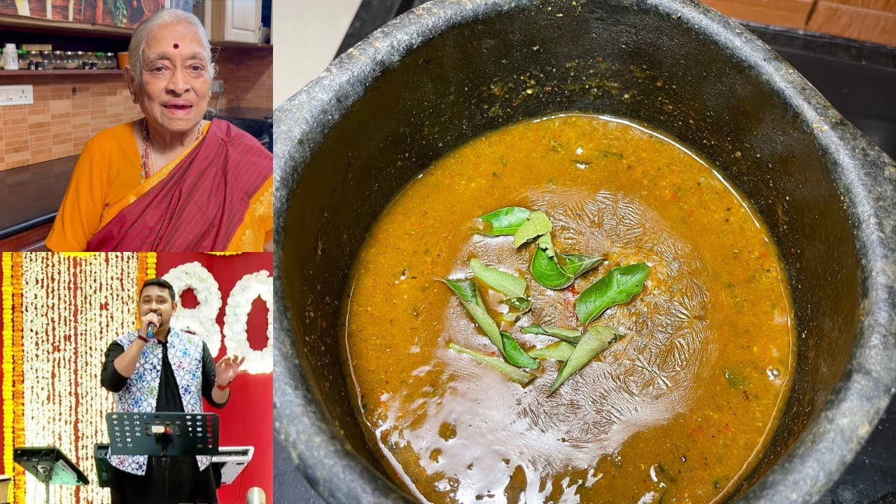 CURRY LEAVES SAMBAR | Karuveppilai Kuzhambu | Easy way to eat Curry leaves | Healthy, full of Iron