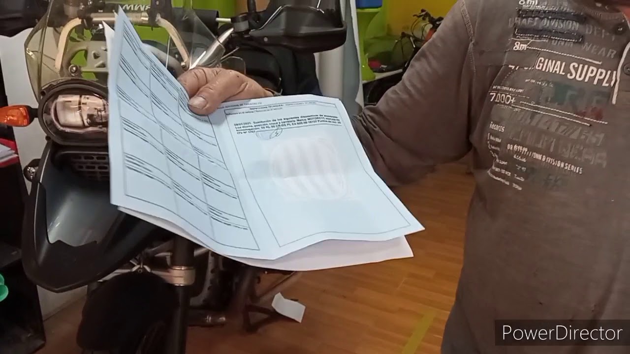 Homologación faro led BMW R1200GS