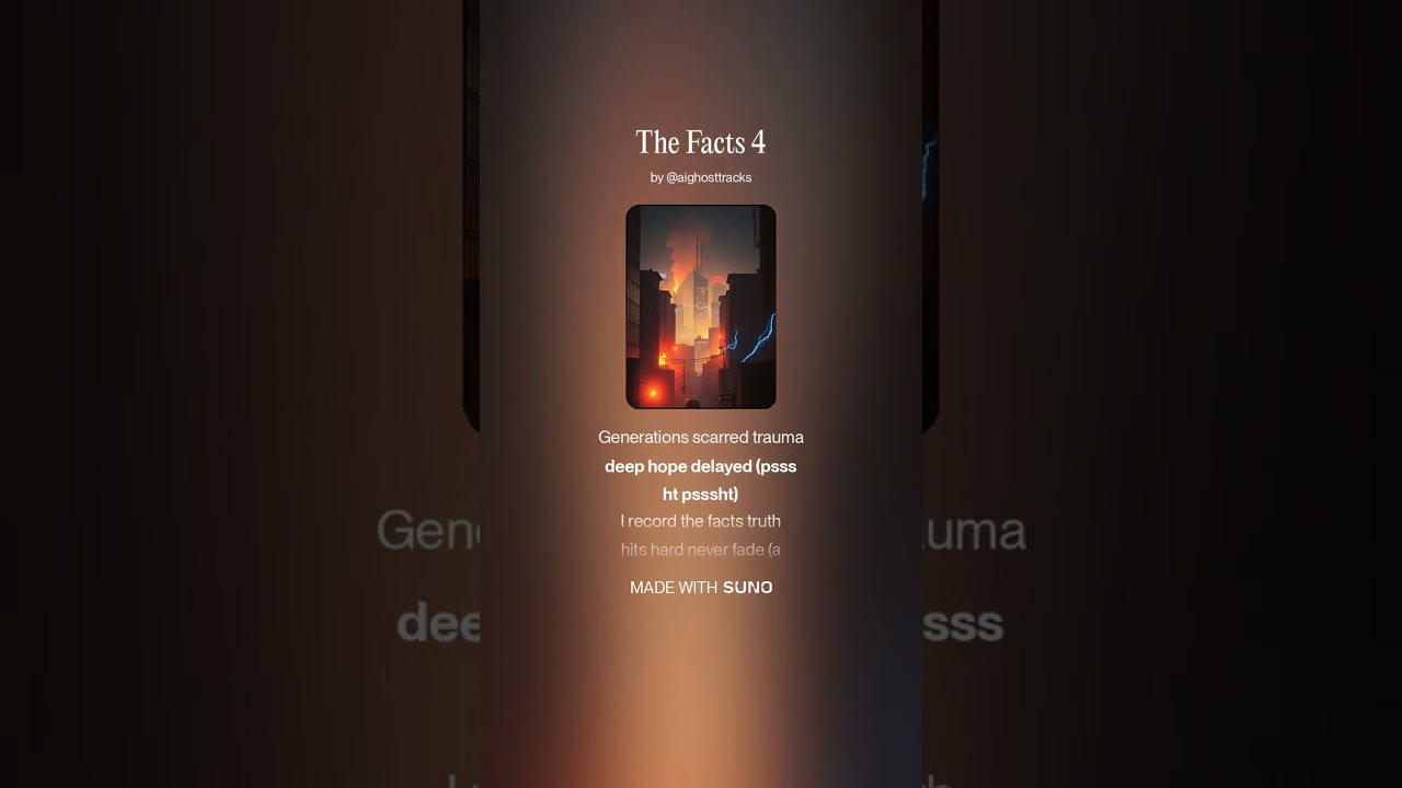 The Facts 4  #emo #rap #hiphop #music #newmusic #aighosttracks