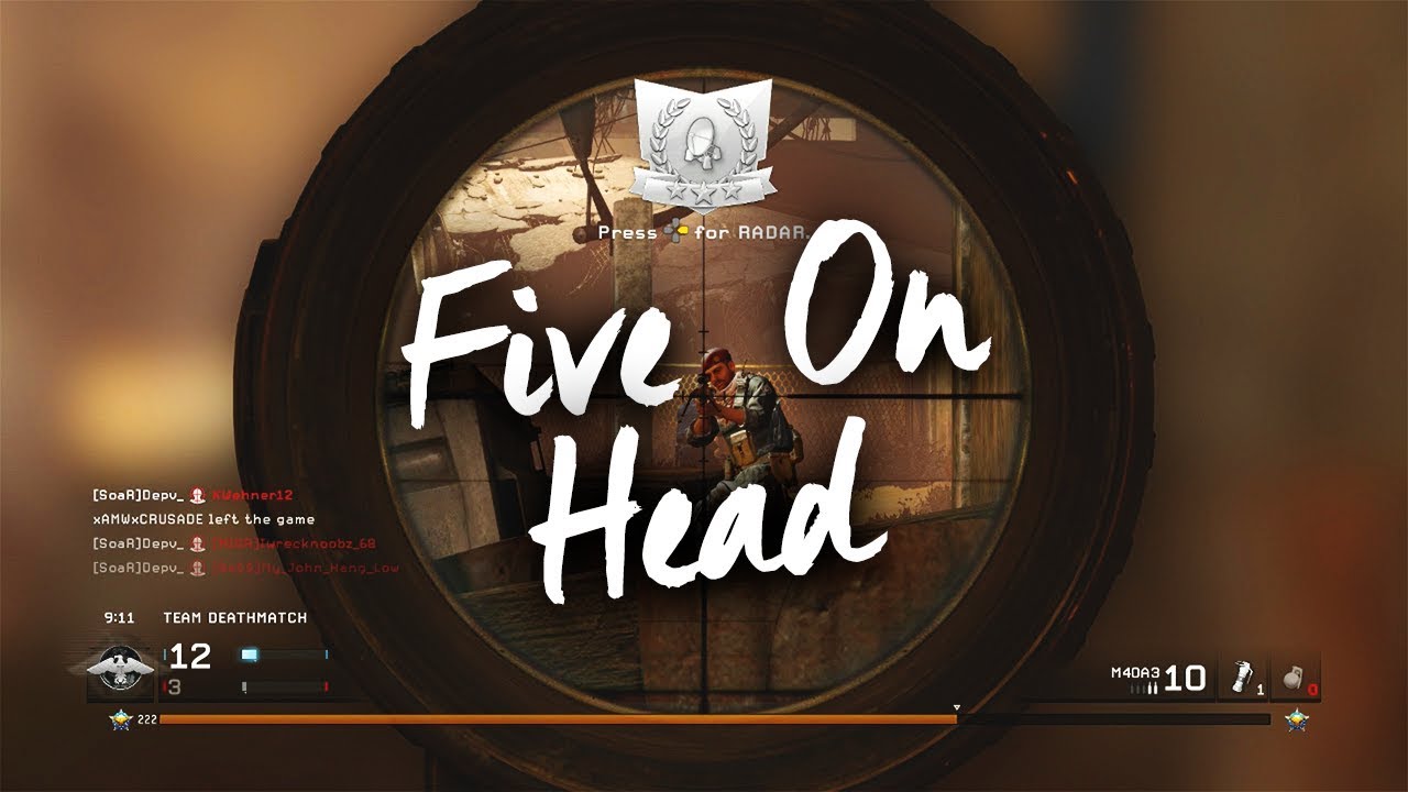5ON HEADSHOT?! (MWR Highlights) @Depv_