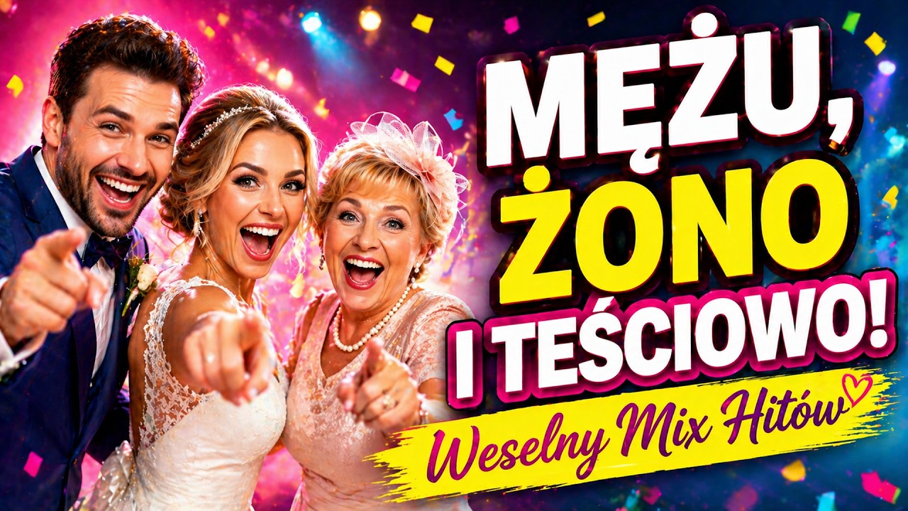 🎶 Mężu, żono i teściowo – Weselny Mix! 🎩👰🎊