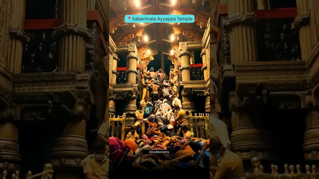 Sabarimala Ayyappa Temple 🙏 Most Sacred Temple in Kerala | #Shorts