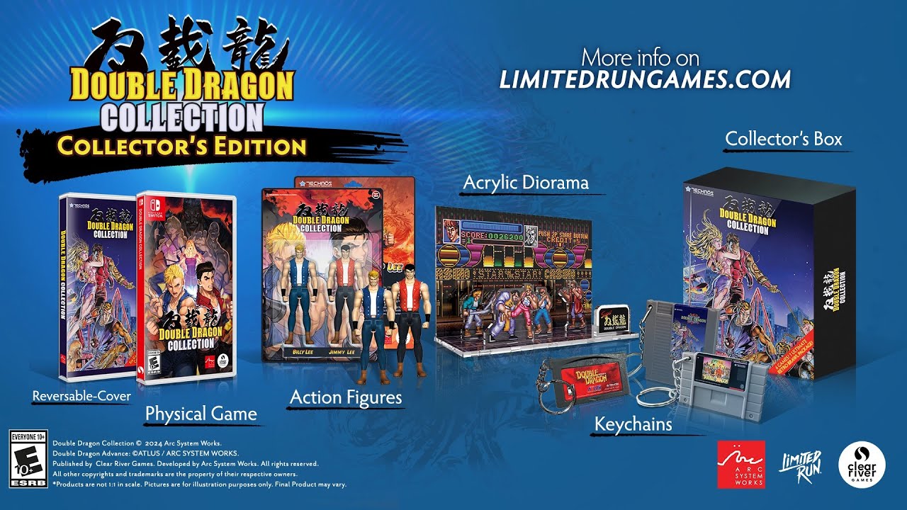 DOUBLE DRAGON COLLECTION: COLLECTOR’S EDITION IS $99.99USD